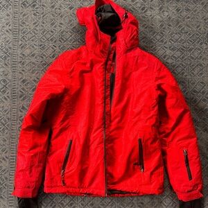 Men's Vibrant Red Ski Jacket